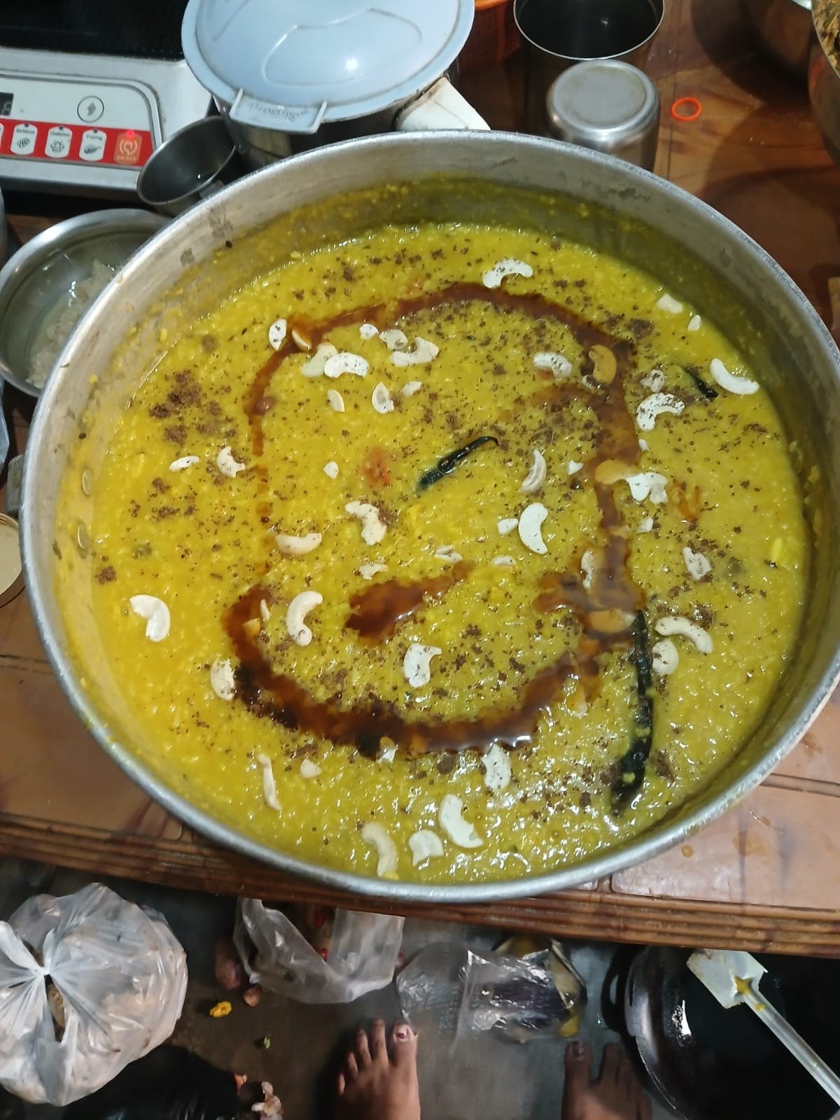 গোবিন্দভোগ খিচুড়ি + আলুর দম